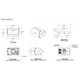 	Enceintes murales extérieur - Bose Professional - FreeSpace FS2SE Noire - La...