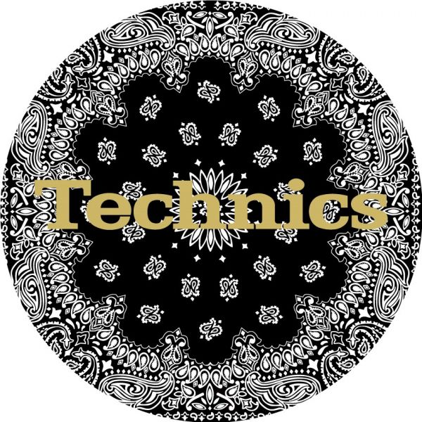LP-Slipmat Technics Bandana 1 (La paire)
