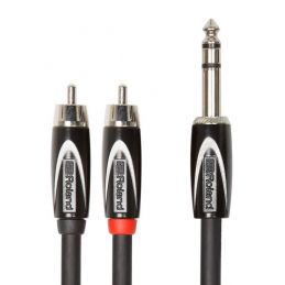 	Câbles JACK 6,35 / RCA - Roland - RCC-5-TR2R (1,5m)