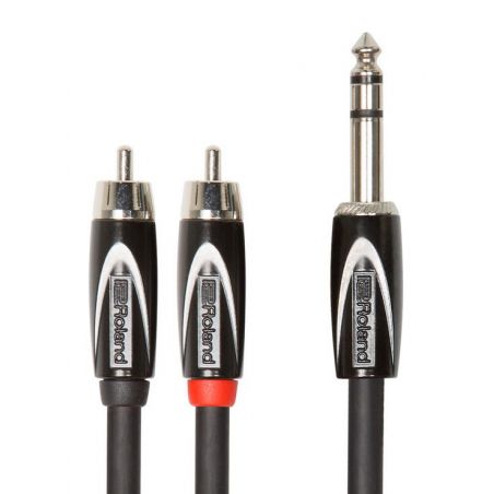 Câbles JACK 6,35 / RCA - Roland - RCC-5-TR2R (1,5m)