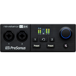 	Cartes son - Presonus - Revelator io24