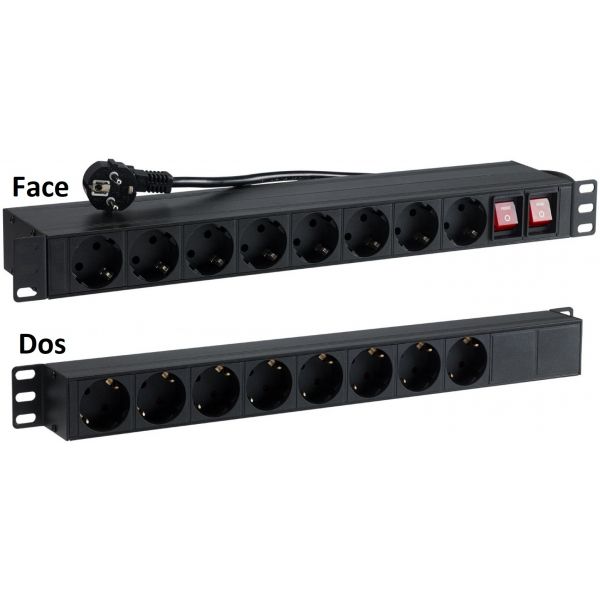 Multiprises secteur - JB Systems - RG2x8 Multiprises secteur - JB Systems - RG2x8