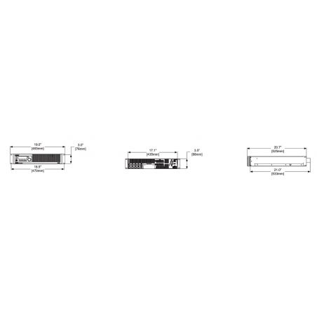 Ampli Sono multicanaux - Bose Professional - PowerMatch PM8250N