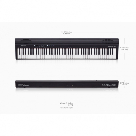 Packs Claviers et Synthé - Roland - Pack GO:PIANO 88 + Stand +...