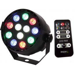 Projecteurs PAR LED - Ibiza Light - PAR-MINI-RGBW