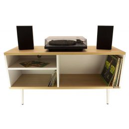 Meubles Disques et Platines Vinyles - Enova Hifi - Meuble Vinyles Aura