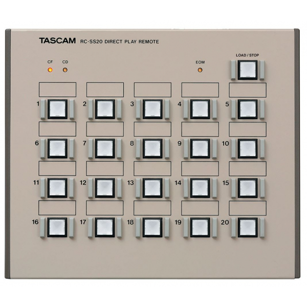 Accessoires enregistreurs numériques - Tascam - RC-SS20 Accessoires enregistreurs numériques - Tascam - RC-SS20