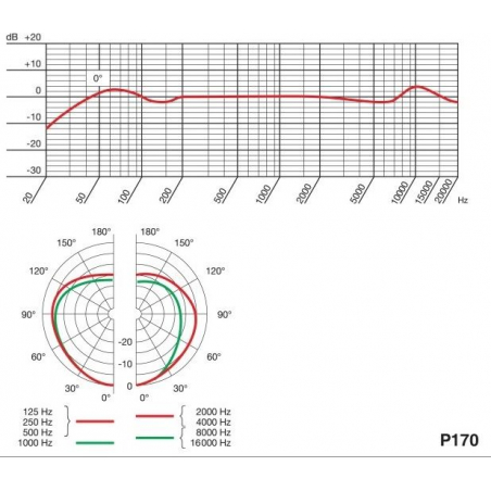 Micros instruments - AKG - P170