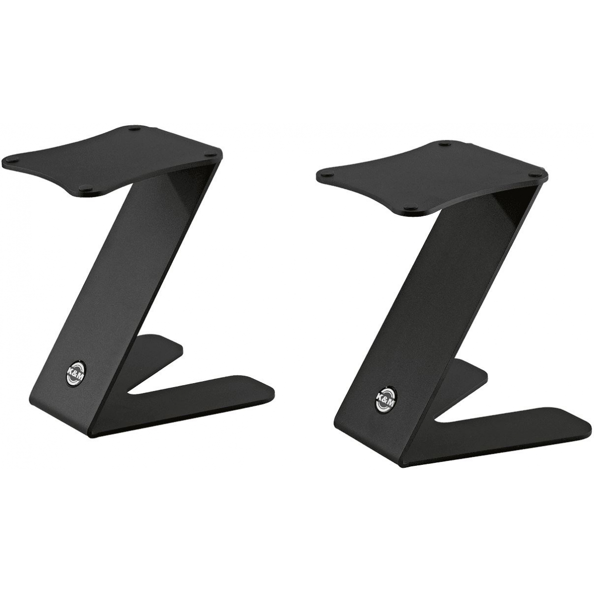 Pieds enceintes monitoring - K&M - Lot de 2 supports moniteur...