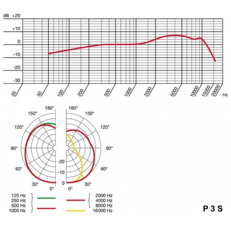 Micros chant - AKG - P3 S