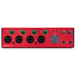 	Cartes son - Focusrite - Clarett+ 4Pre