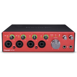 	Cartes son - Focusrite - Clarett+ 4Pre