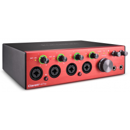 	Cartes son - Focusrite - Clarett+ 4Pre