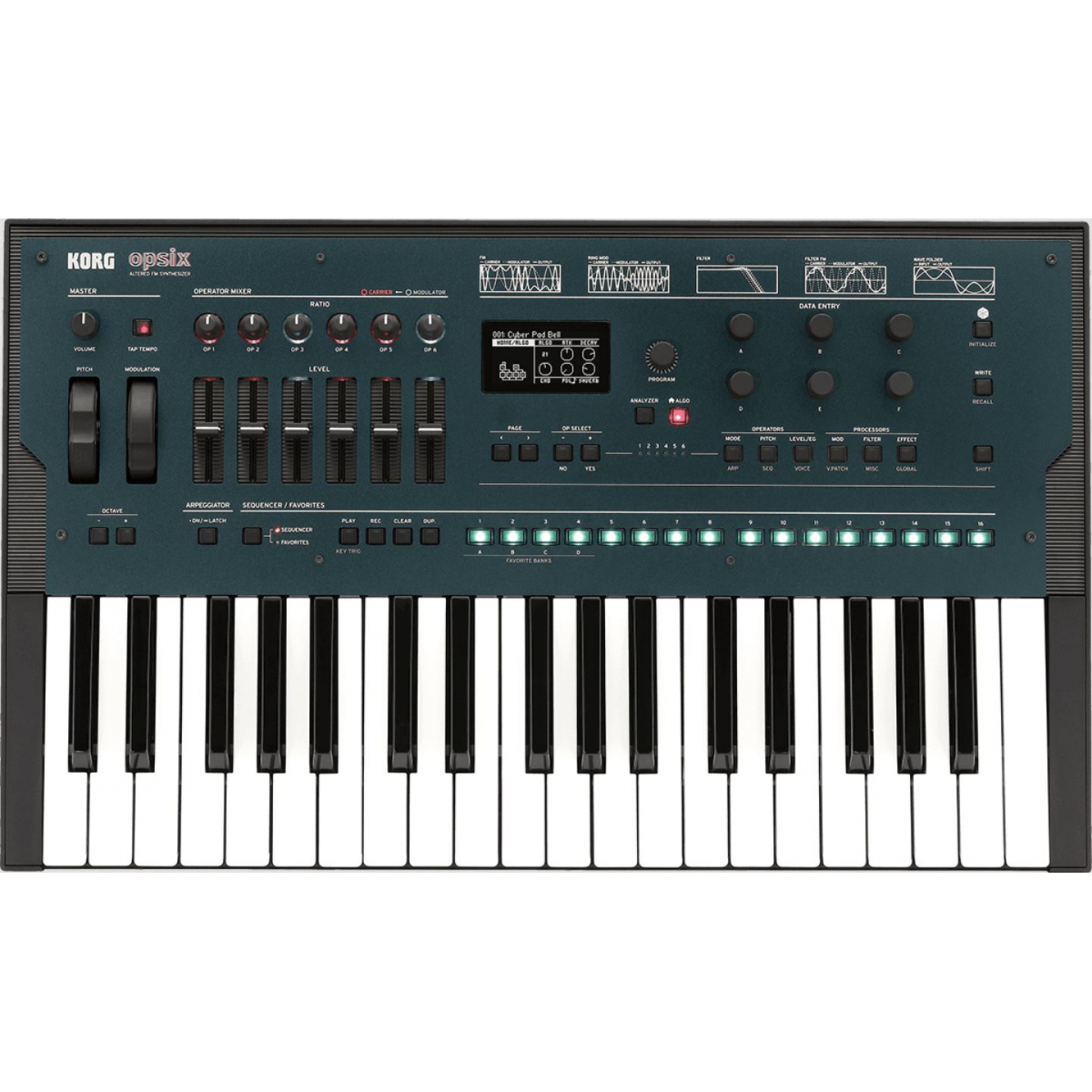 Synthé numériques - Korg - OPSIX-FR