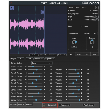 Sampleurs - Roland - SP-404MK2