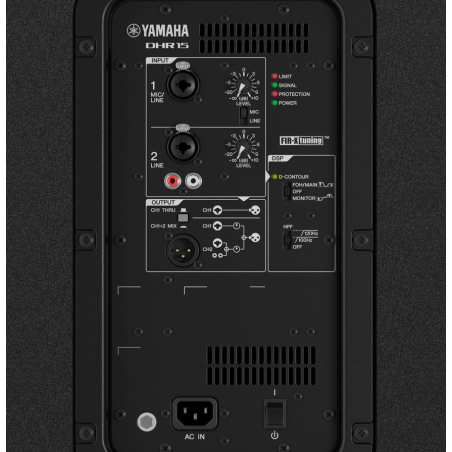Enceintes amplifiées - Yamaha - DHR15