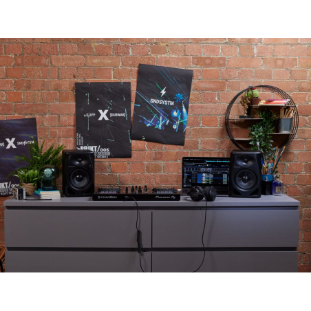 Enceintes monitoring de studio - Pioneer DJ AlphaTheta - DM-50D (La Paire)