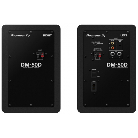 Enceintes monitoring de studio - Pioneer DJ - DM-50D (La Paire)