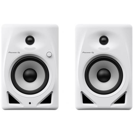 Enceintes monitoring de studio - Pioneer DJ AlphaTheta - DM-50D-W (La Paire)