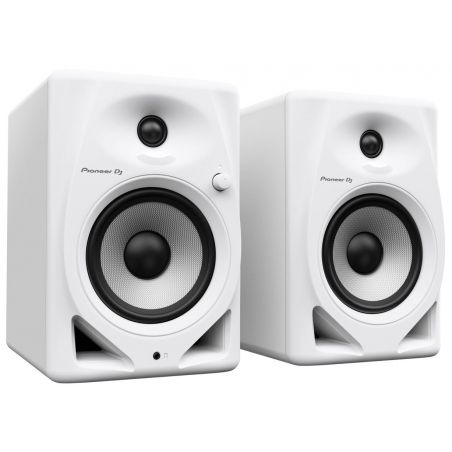 Enceintes monitoring de studio - Pioneer DJ AlphaTheta - DM-50D-W (La Paire)