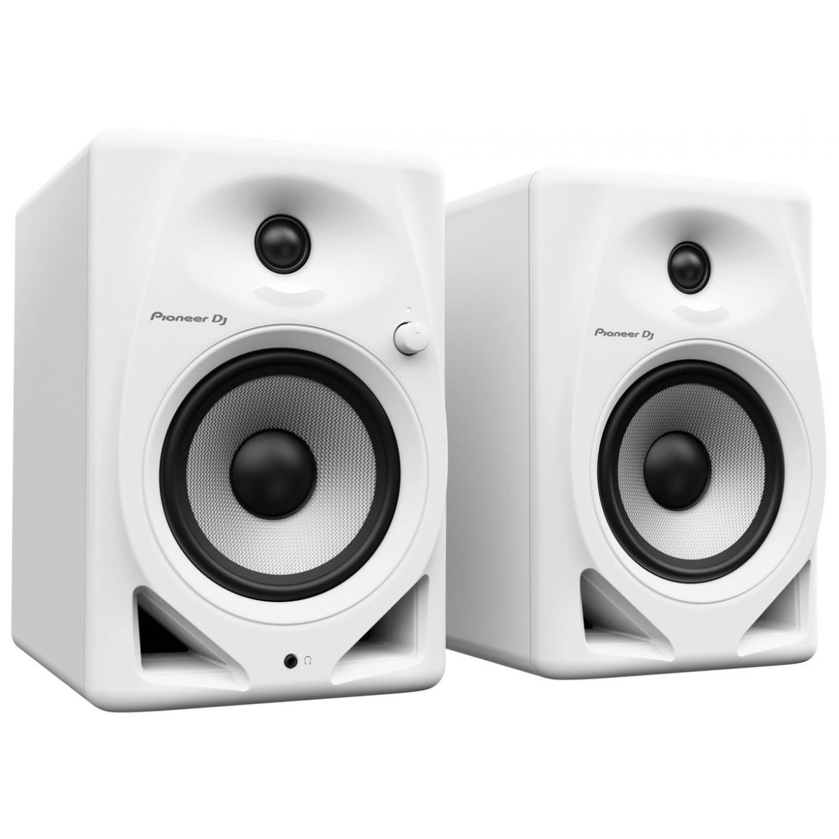 Enceintes monitoring de studio - Pioneer DJ AlphaTheta - DM-50D-W (La Paire)