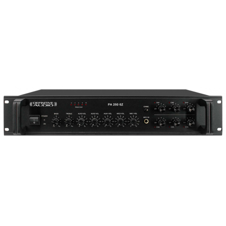 Ampli ligne 100V - Definitive Audio - PA 250 6Z
