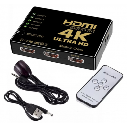 	Accessoires vidéo - Power Studio - Swittch HDMI 5in 4K