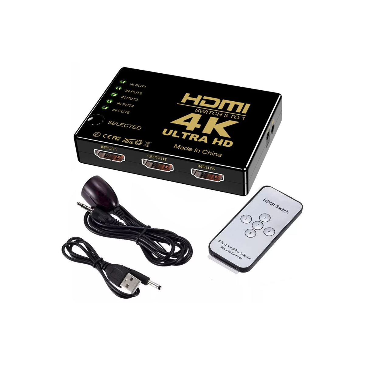 Accessoires vidéo - Power Studio - Swittch HDMI 5in 4K