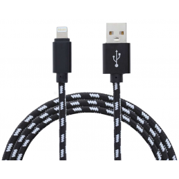 Câbles USB - Yourban - USB-Lightning 1M BL