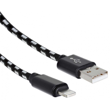 Câbles USB - Yourban - USB-Lightning 2M BL