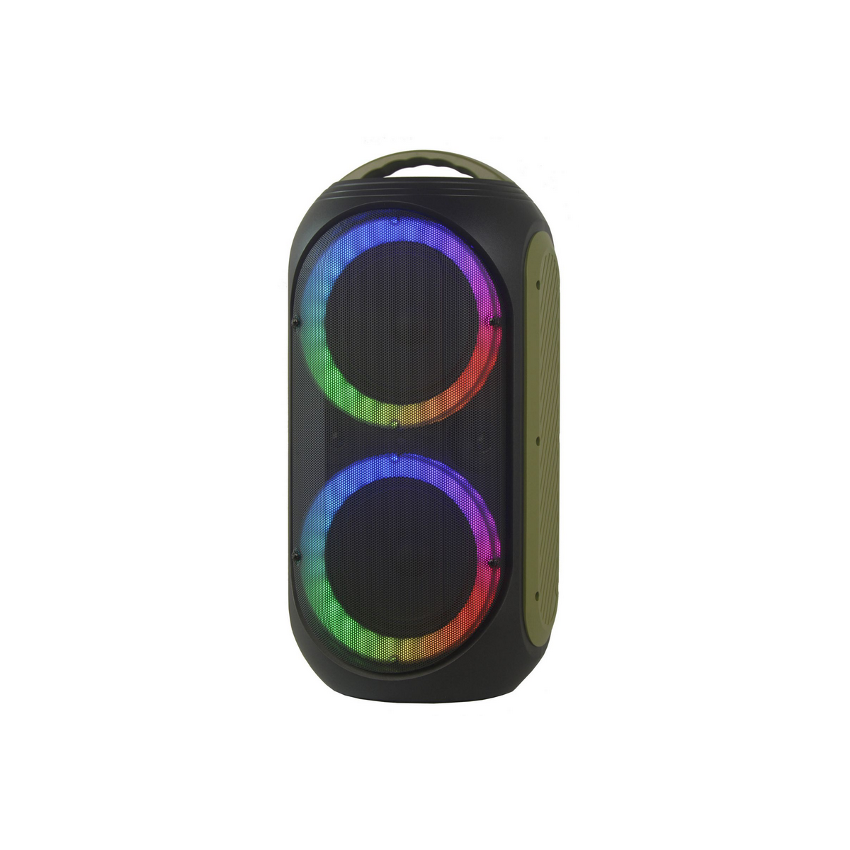 Enceintes Bluetooth Portables - Power Acoustics - Sonorisation - GOZIK LED GREEN
