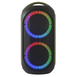 	Enceintes Bluetooth Portables - Power Acoustics - Sonorisation - GOZIK LED GREEN