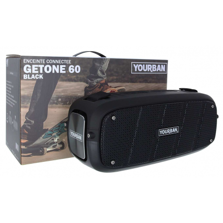 Enceintes Bluetooth Portables - Yourban - Getone 60 Black