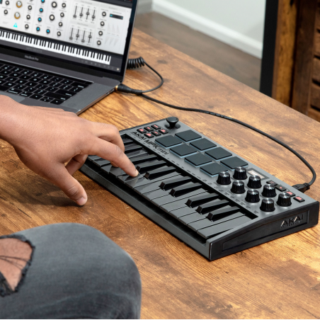 Claviers maitres compacts - Akai Professional - MPK MINI MK3 GREY