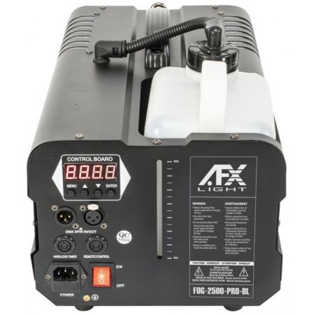 Machines à fumée - AFX Light - FOG-2500-PRO-BL
