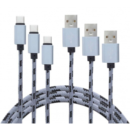 Câbles USB A vers B - Yourban - Pack 3 USB A-MICRO USB BL