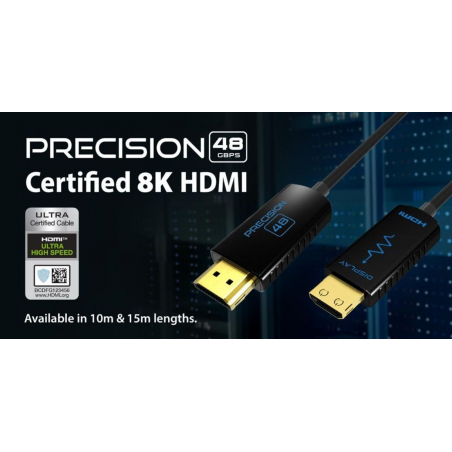 Câbles HDMI optique - Blustream - Precision 48Gbps 15m