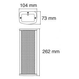 	Enceintes d’installation et ligne de 100V - Audiophony PA - CLS220