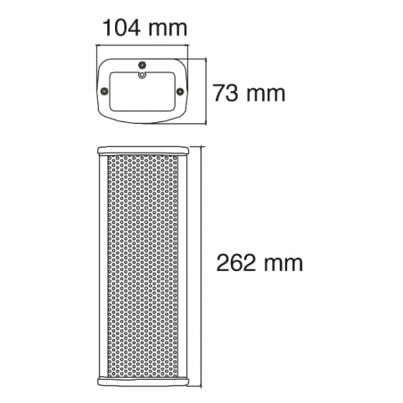 Enceintes d’installation et ligne de 100V - Audiophony PA - CLS220