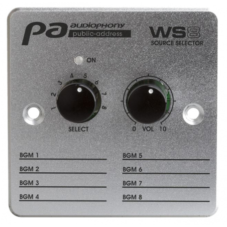 Zoneurs mélangeurs - Audiophony PA - WS8