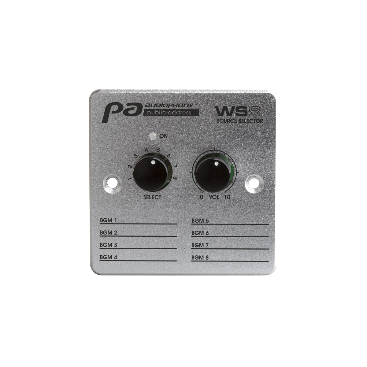 Zoneurs mélangeurs - Audiophony PA - WS8