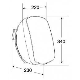 	Enceintes murales extérieur - Audiophony PA - BORNEO660W