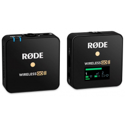 Micros pour caméras sans fil - Rode - WIRELESS GO II Single