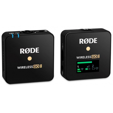 Micros pour caméras sans fil - Rode - WIRELESS GO II Single