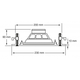 	Enceintes plafonniers - Audiophony PA - CHP610