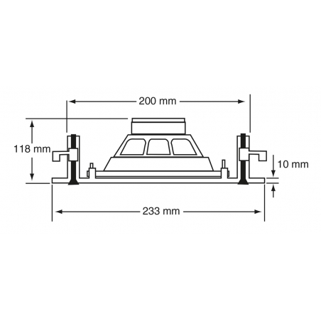 Enceintes plafonniers - Audiophony PA - CHP620