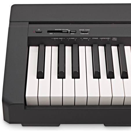 YAMAHA PIANO NUMERIQUE BLACK – P-45