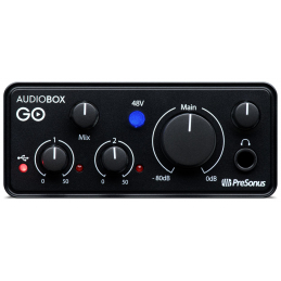 	Cartes son - Presonus - Audiobox Go