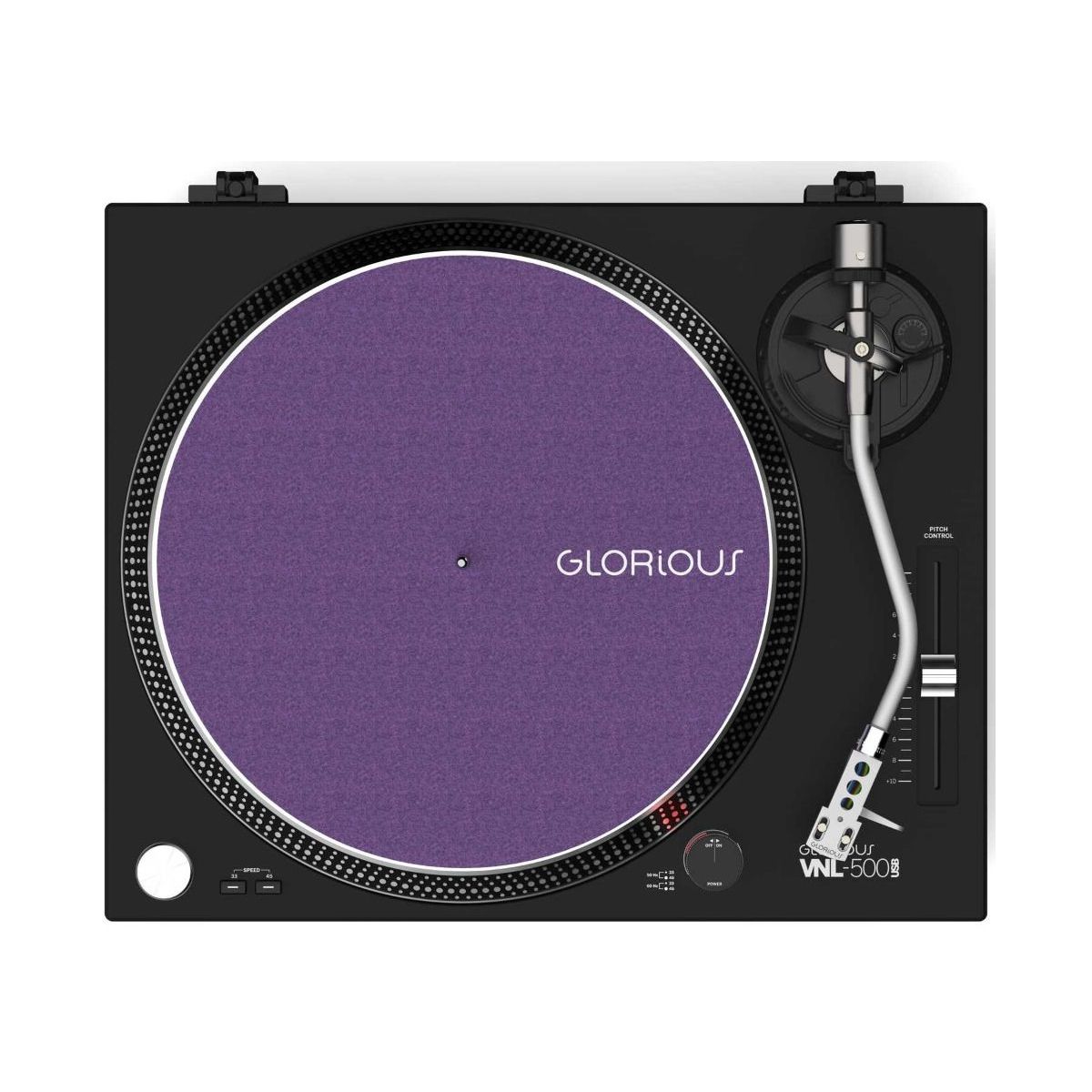 Platines vinyles entrainement direct - Glorious DJ - VNL-500 USB