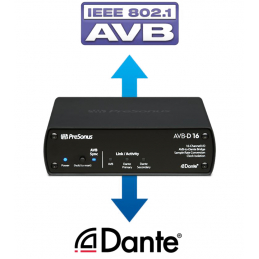 	Convertisseurs numériques - Presonus - AVB-D16